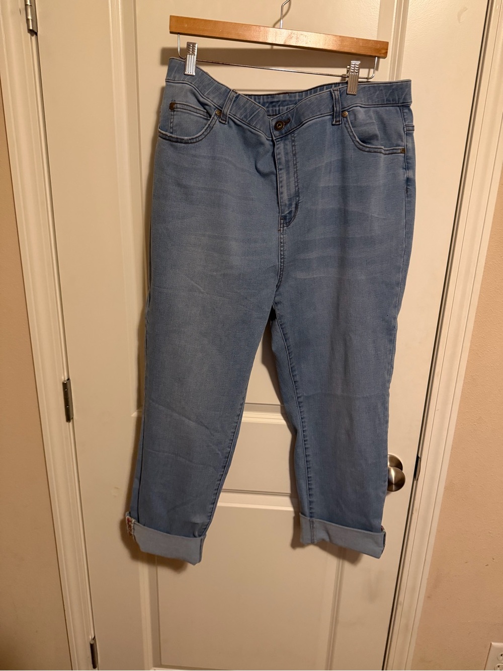 Matilda Jane Light Enchantrd Garden Stretch Boyfriend Jeans NWOT